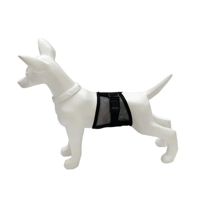 Reusable Pet Diaper for Dogs - Adjustable Mesh Sanitary Pants for Female Dogs in Heat & Incontinence