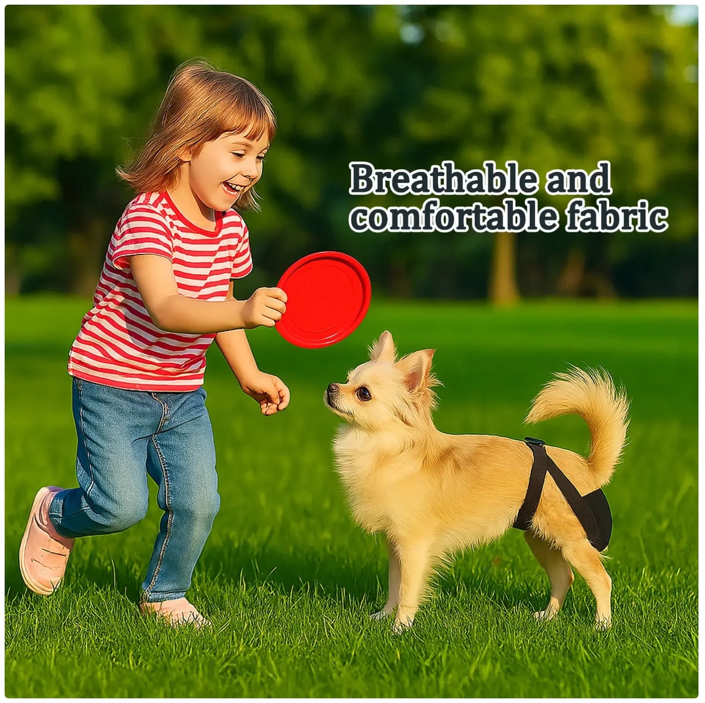 Breathable Pet Physiological Pants for Comprehensive Dog Care