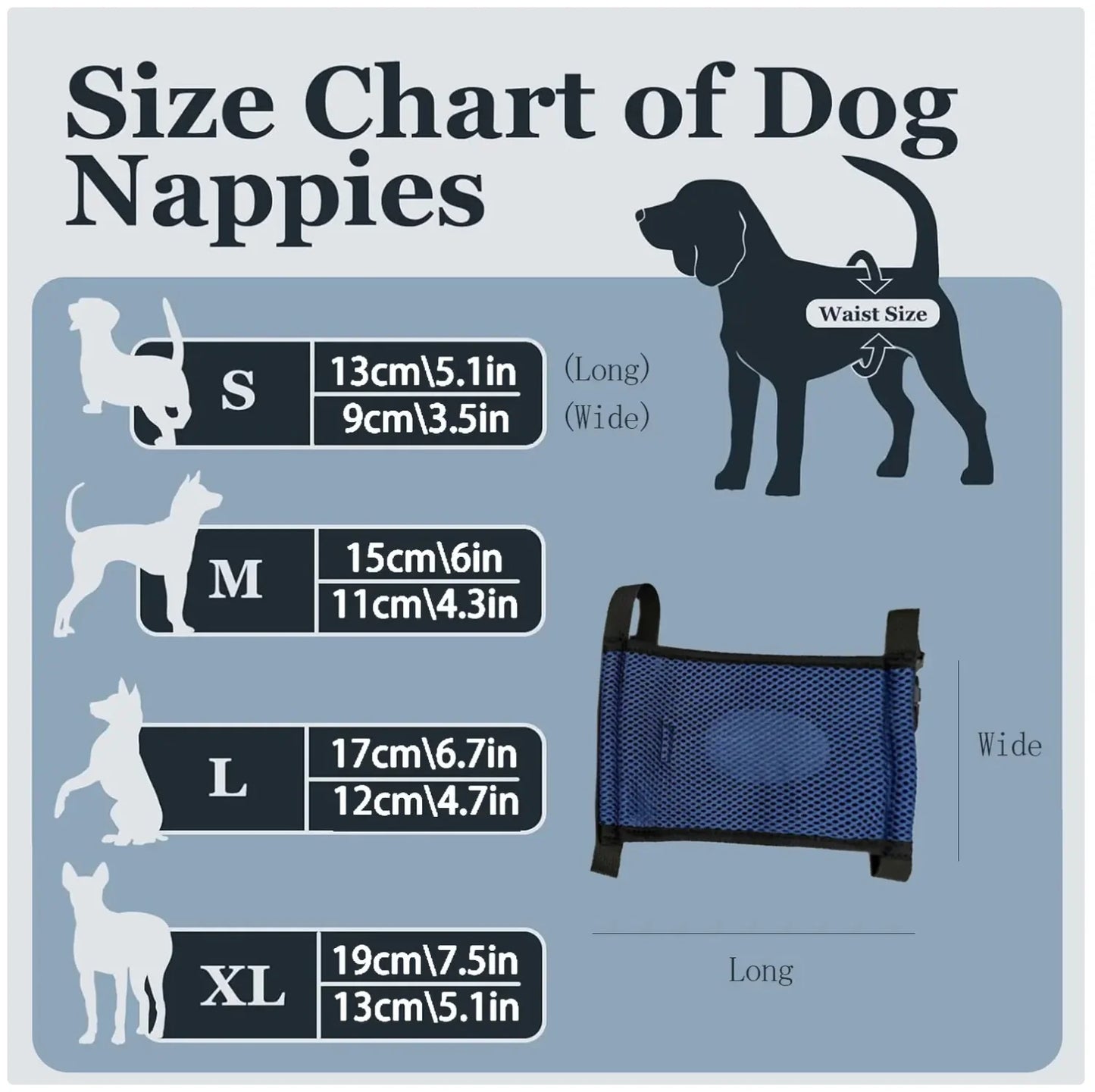 Breathable Pet Physiological Pants for Comprehensive Dog Care