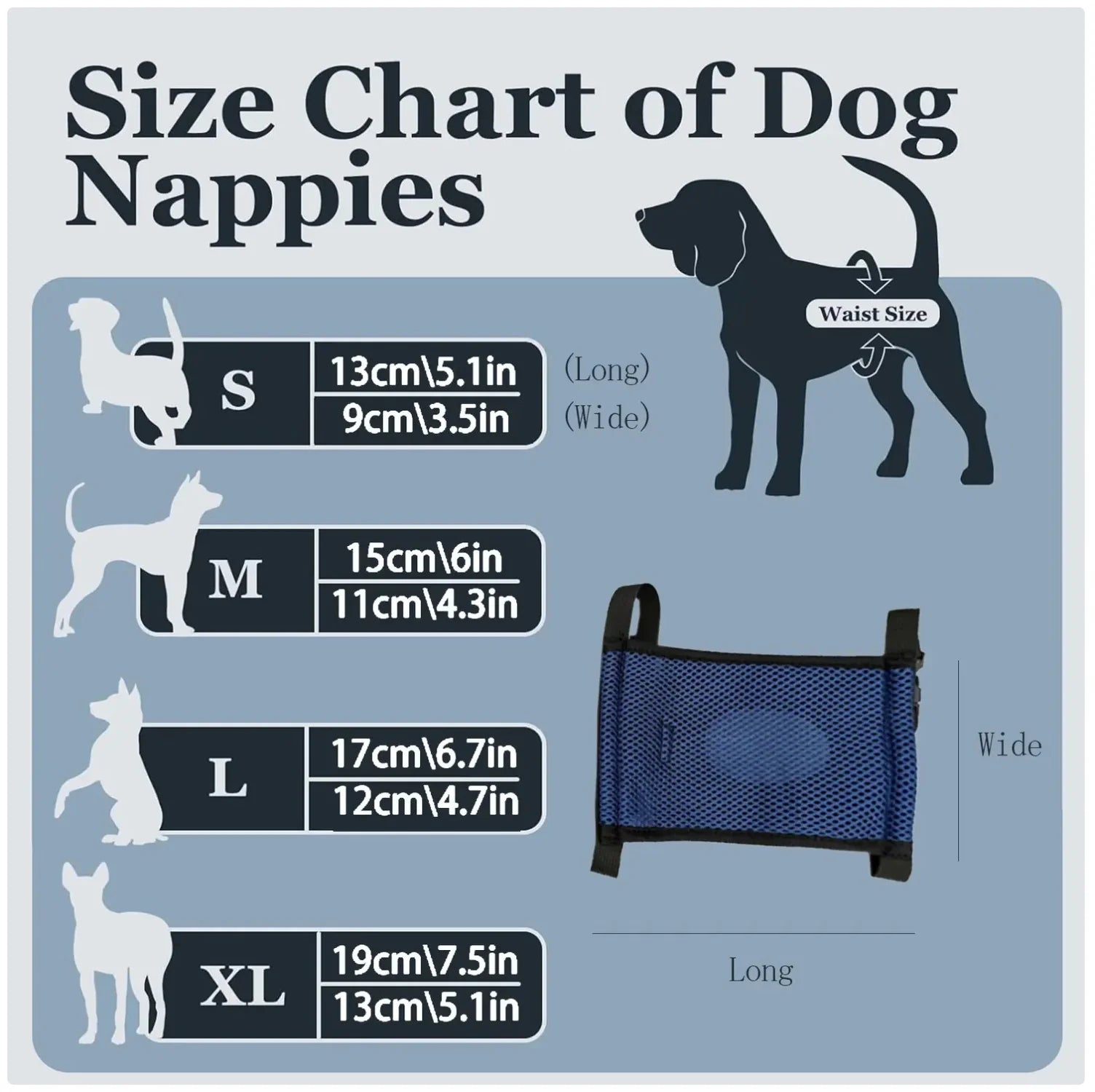 Breathable Pet Physiological Pants for Comprehensive Dog Care